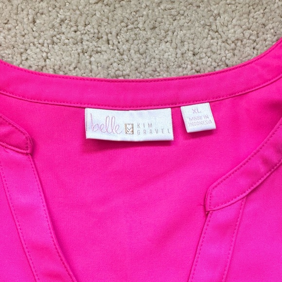 Belle By Kim Gravel Blouse NWOT - Picture 10 of 11